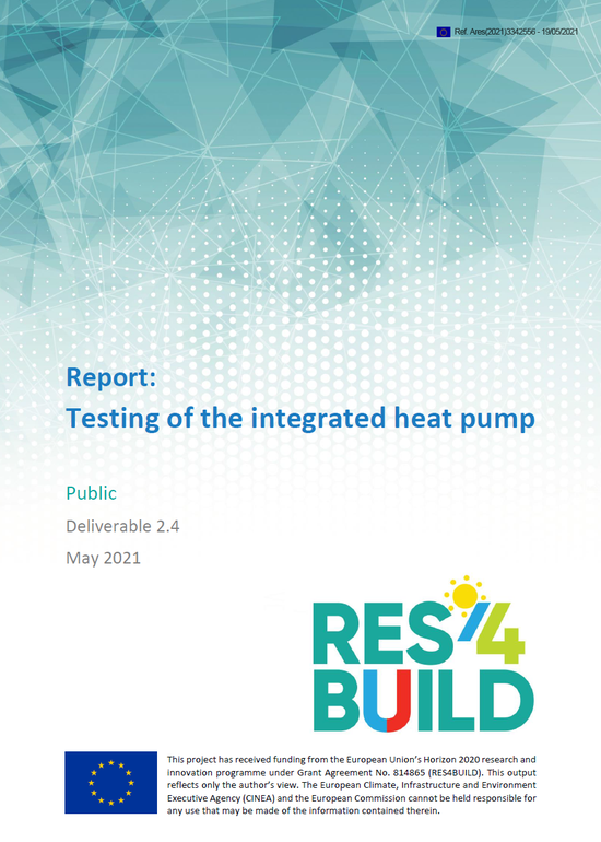 D2.4 Testing the Integrated Heat Pump
